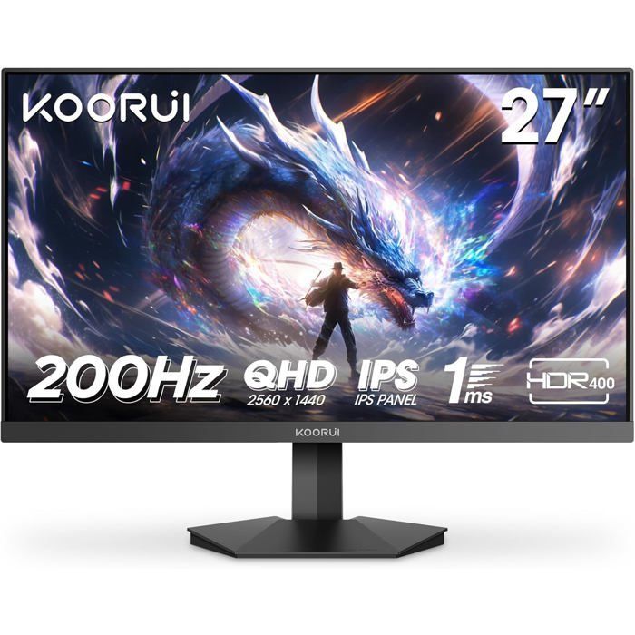 Monitor para jogos de PC - KOORUI - G2721P - 27