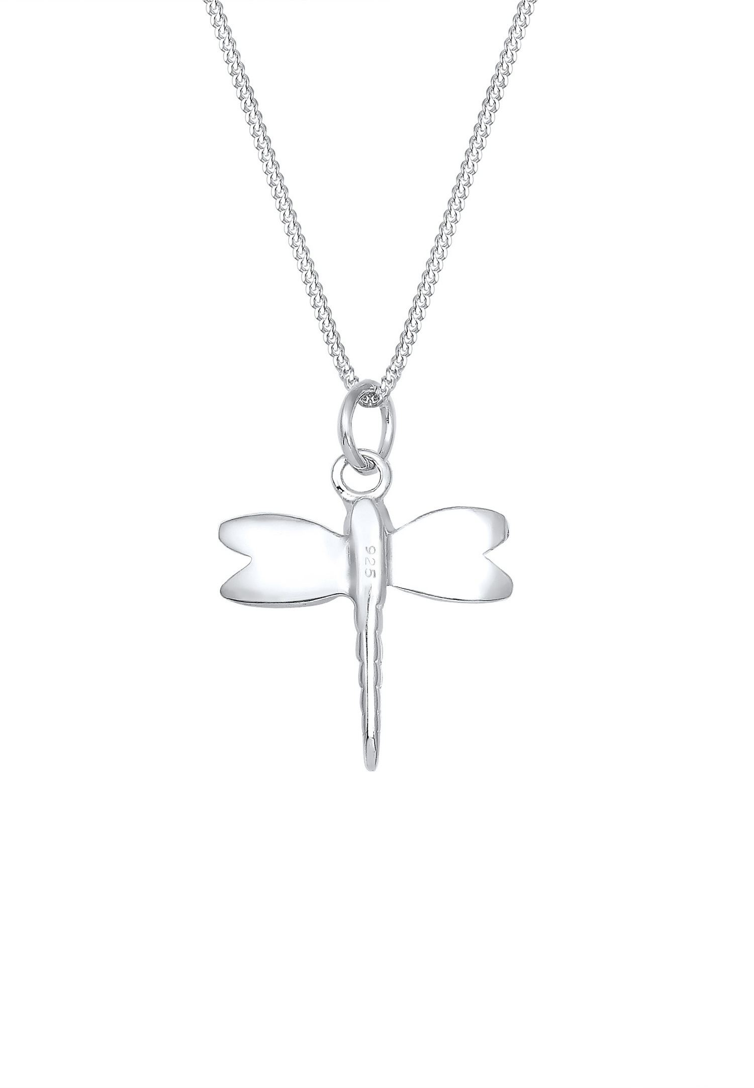 Elli Femmes Char Libellule Pendentif Filigrane en Argent Sterling 925