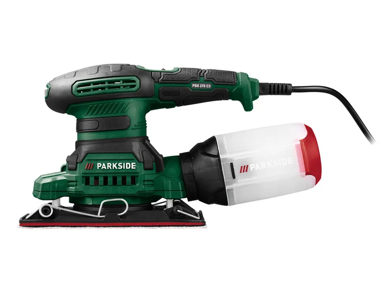 Lixadeira multifuncional PARKSIDE® PMS 200 A1 / Lixadeira multifuncional PSS 270 C3 / Lixadeira orbital aleatória PEXS 270 C3