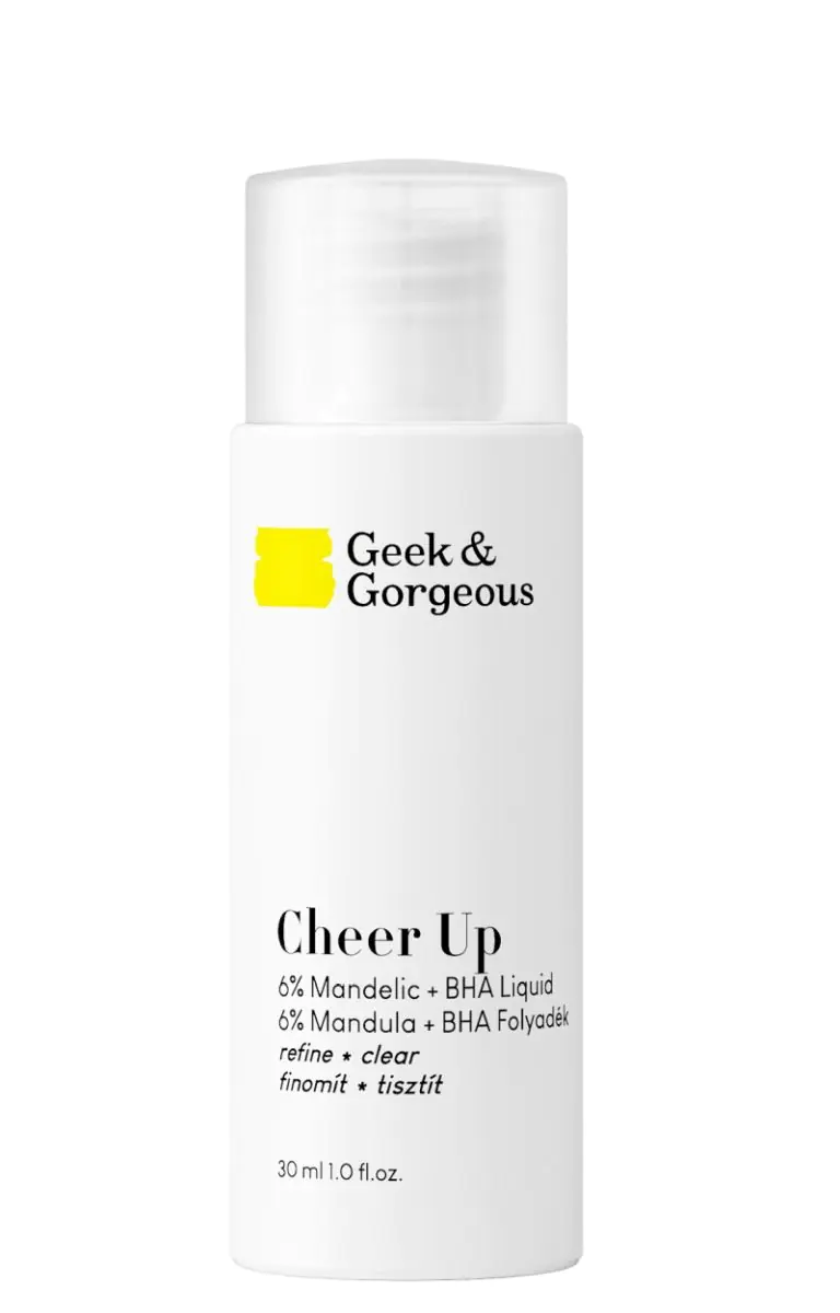 Geek & Gorgeous Cheer Up Eksfoliator z 6% kwasem migdałowym + BHA