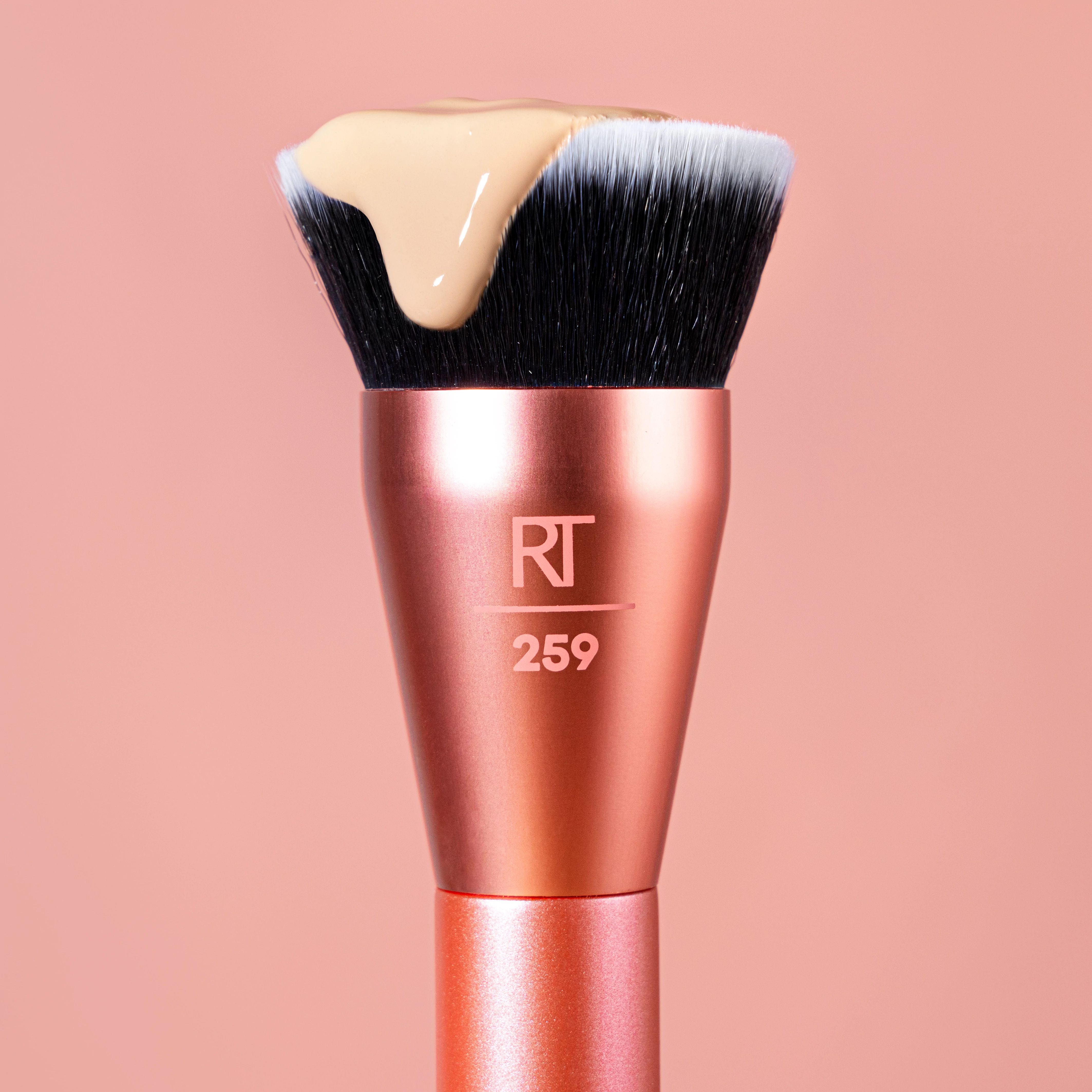 Okrúhly štetec na make-up Glow Foundation Štetce na make-up na podkladovú bázu, tvár a pleť