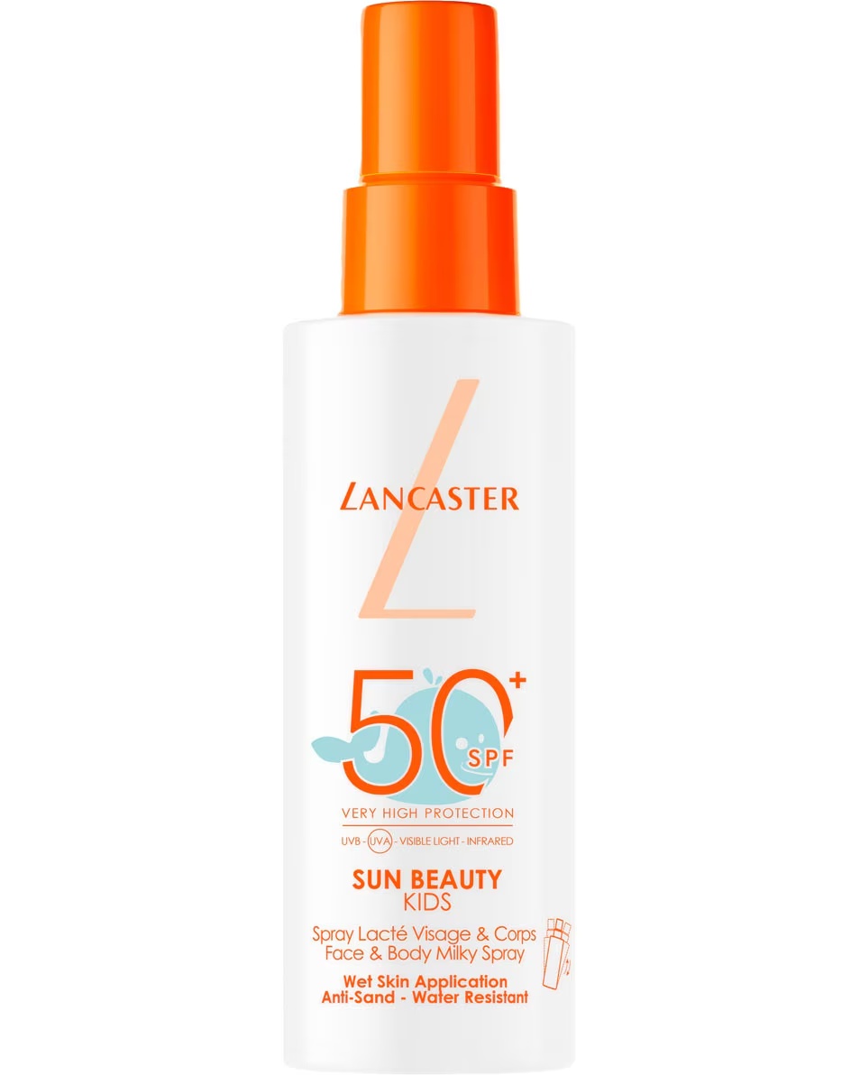 Spray lăptos pentru față și corp LANCASTER Sun Beauty Kids SPF50