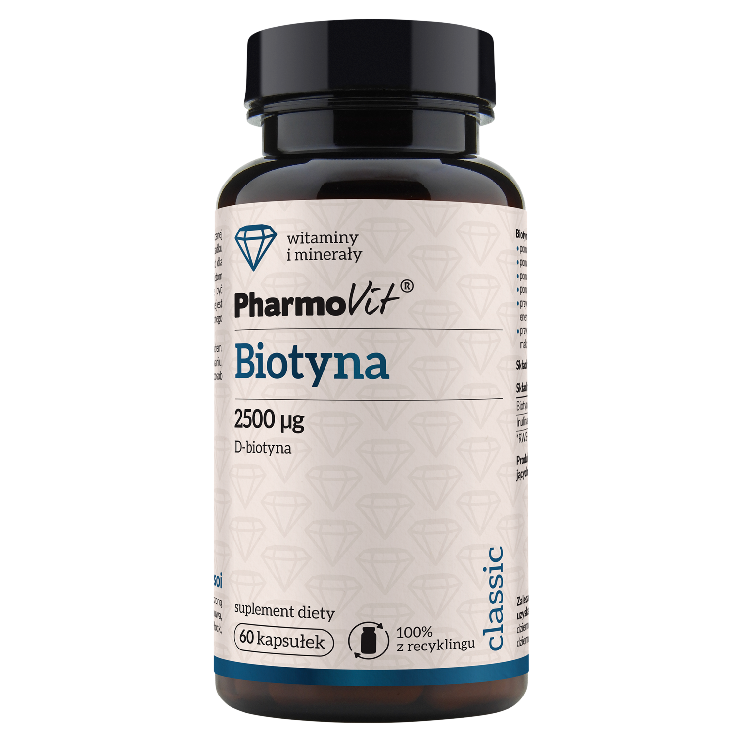Biotina Pharmavit 2500 µg