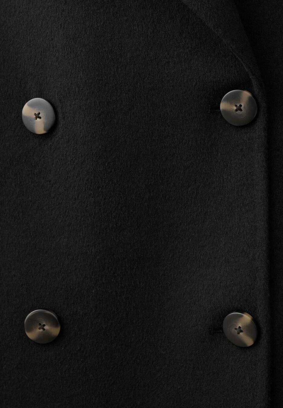 Palton clasic Mango - negru