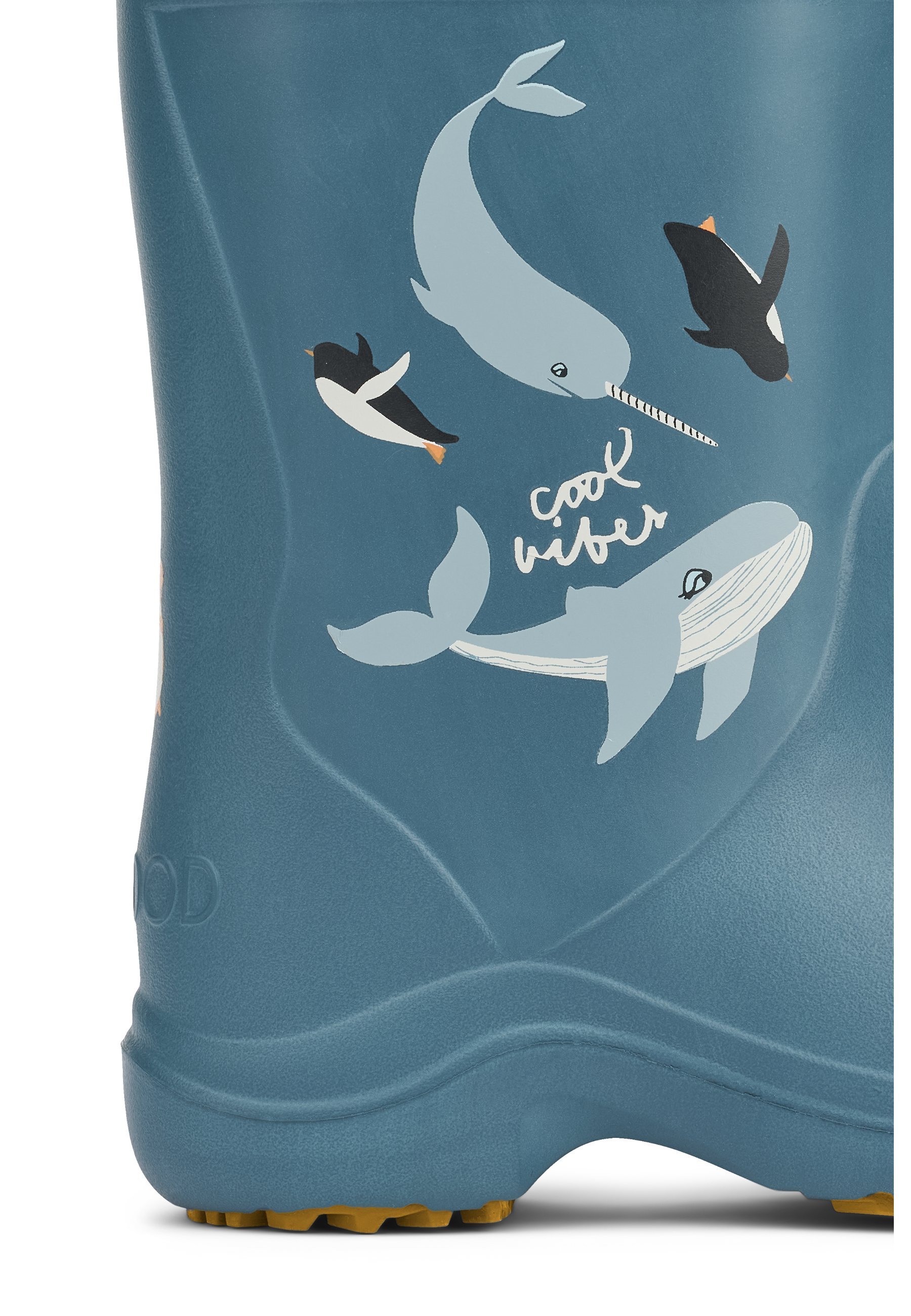 Liewood ASTON RAINBOOT UNISEX - Holínky - black/grey