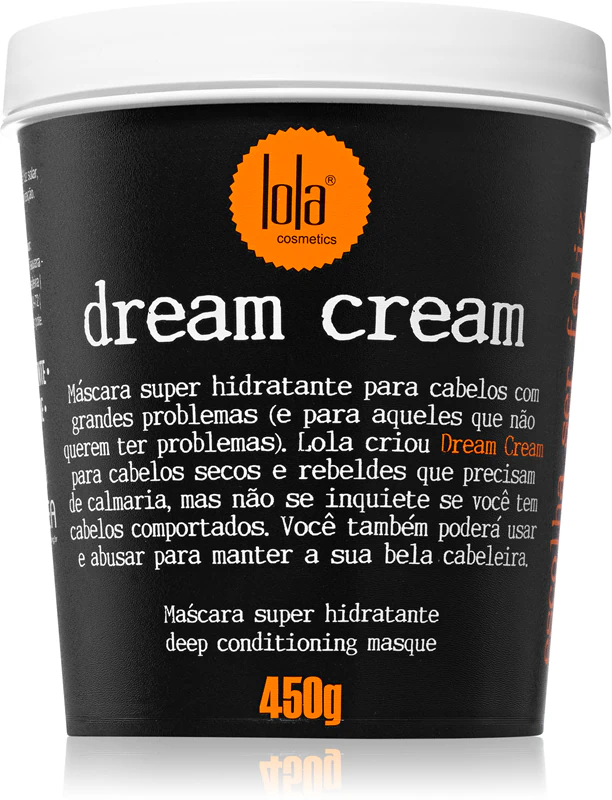 Máscara capilar hidratante Dream Cream da Lola Cosmetics