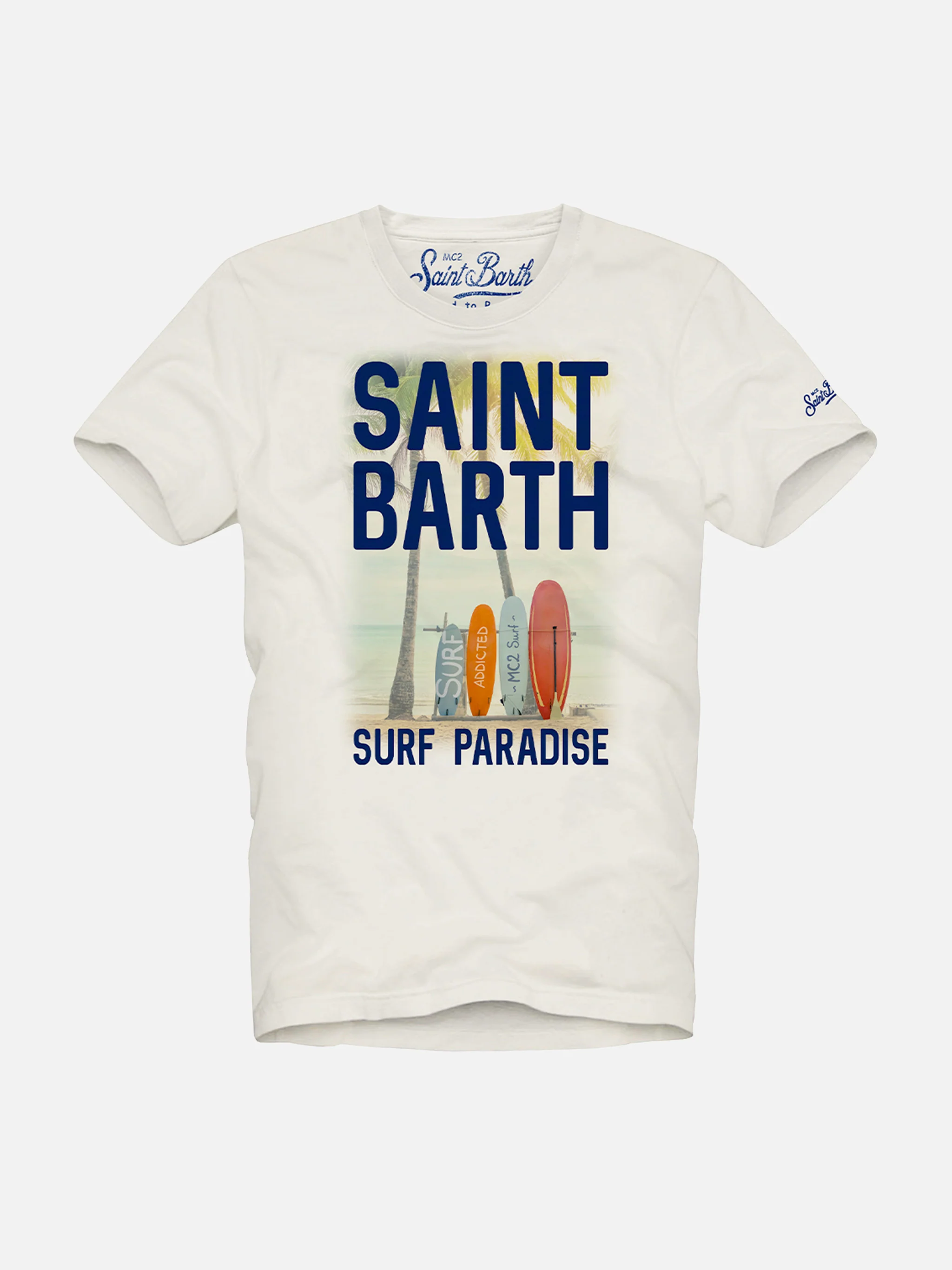 Kinder-T-Shirt mit Sonnenuntergangsmuster