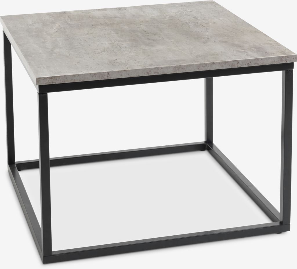 DOKKEDAL Kampinis stalas DOKKEDAL 60x60 betono spalvos