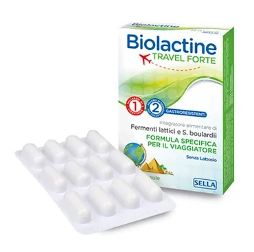 BIOLACTINE Biolactine Travel Forte 24 cápsulas sin lactosa