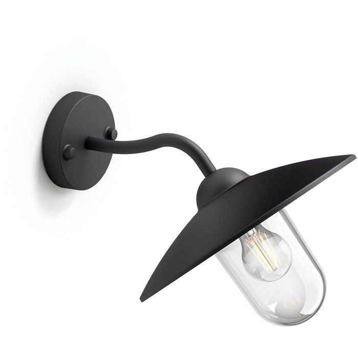 Applique da esterno - PHILIPS - Amaca - Nera