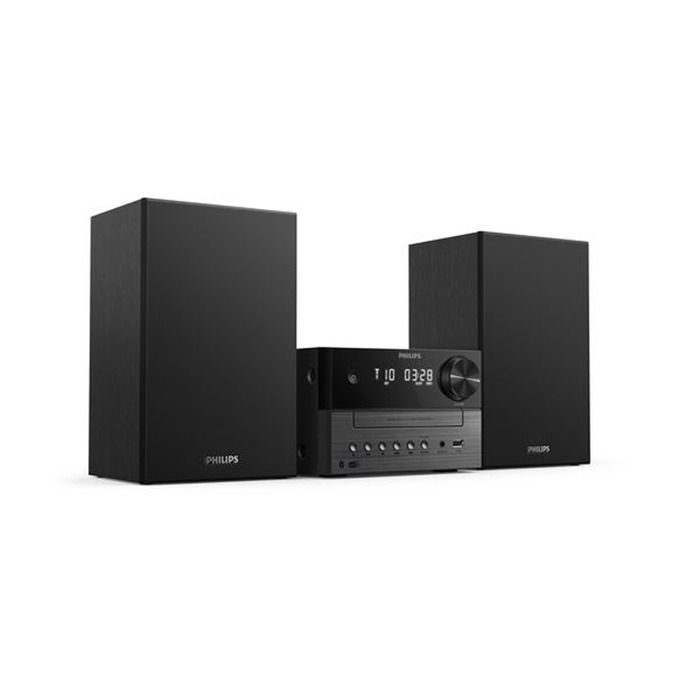 Sistema HiFi Philips Serie 3000 Bass Reflex TAM3505M2 Bluetooth DAB+/FM 20W Negro