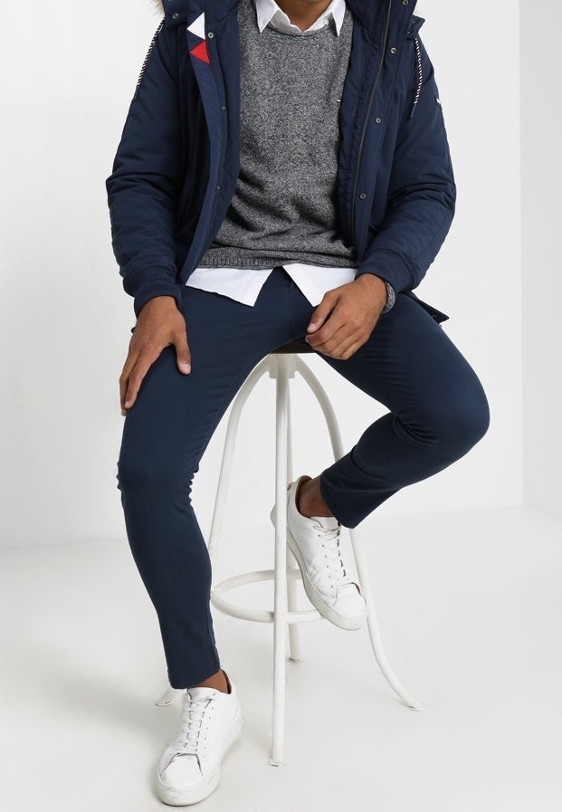 Tommy Jeans Pullover - blau
