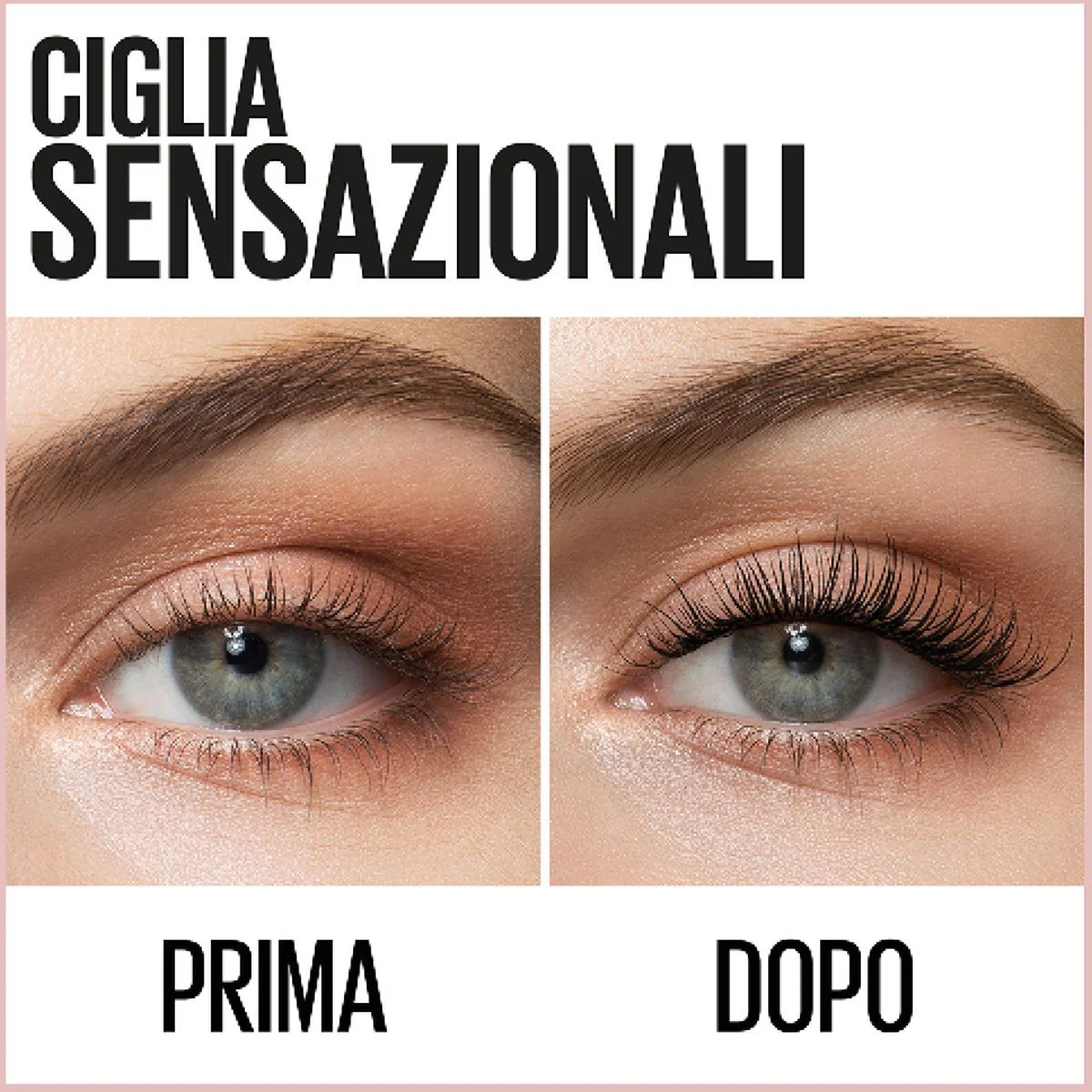 Occhi Mascara Ciglia Sensazionali Waterproof - Mascara Waterproof
