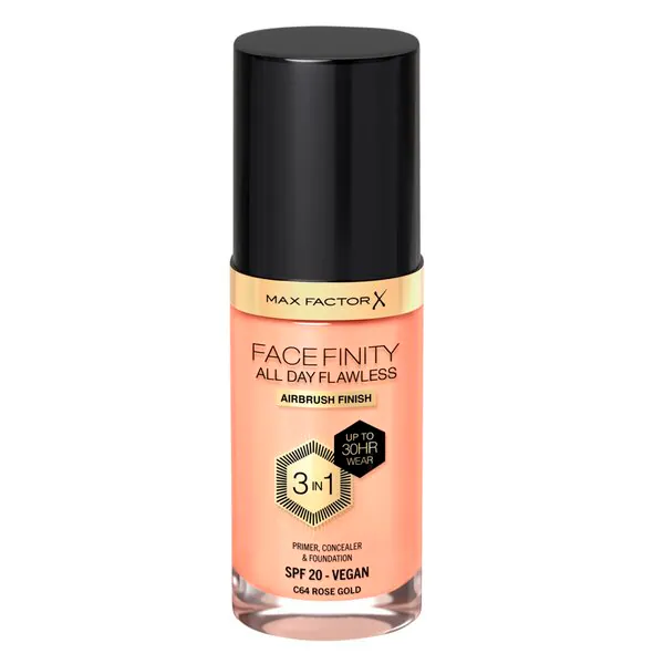 Max Factor Facefinity All Day Flawless C64 Rose Gold -meikkivoide<br>30ml