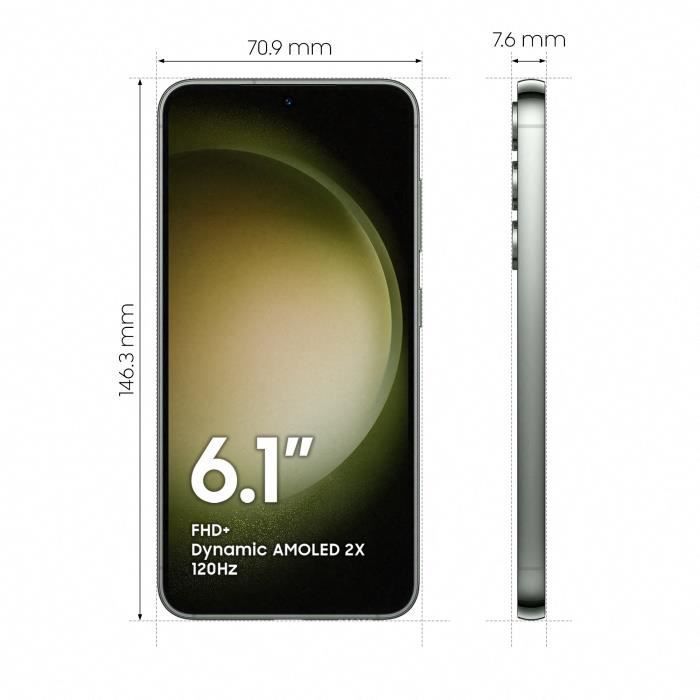 SAMSUNG Galaxy S23 128GB Verde