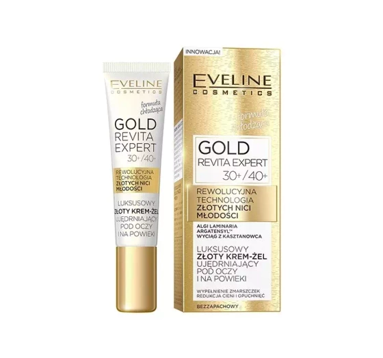 Eveline Cosmetics Gold Revita ujędrniający krem pod oczy 15 ml