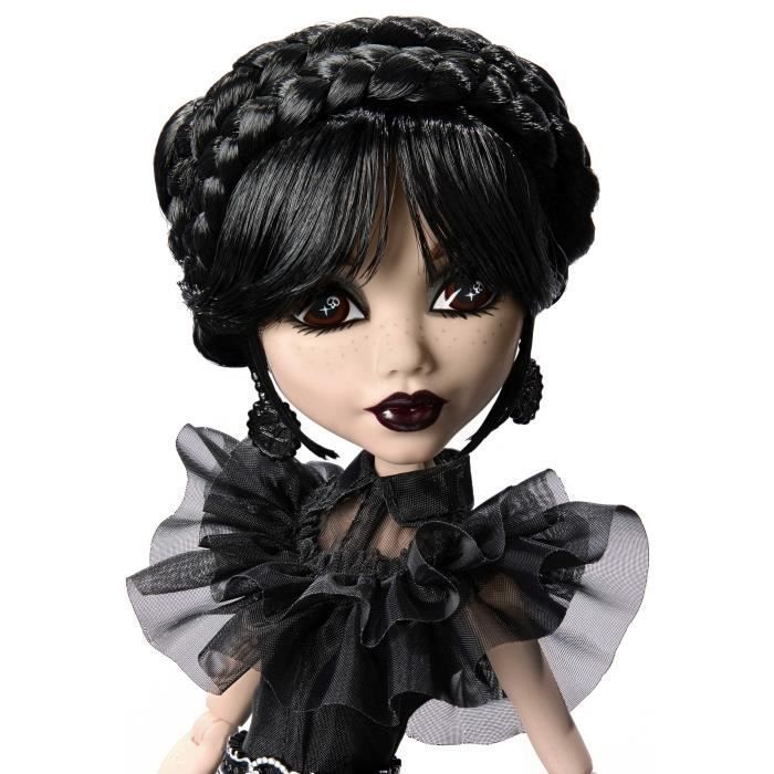 Monster High - Wednesday Addams con vestido de graduación - Muñeca - Monster High - HXJ03