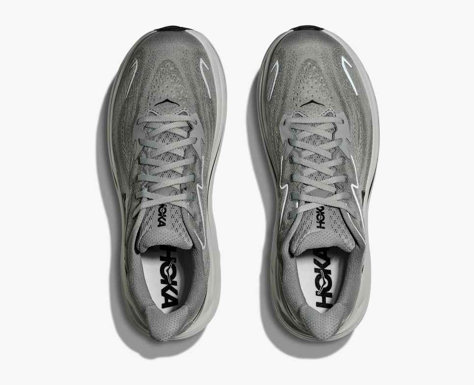 HOKA Clifton 10 Gris Galáctico / Asteroide