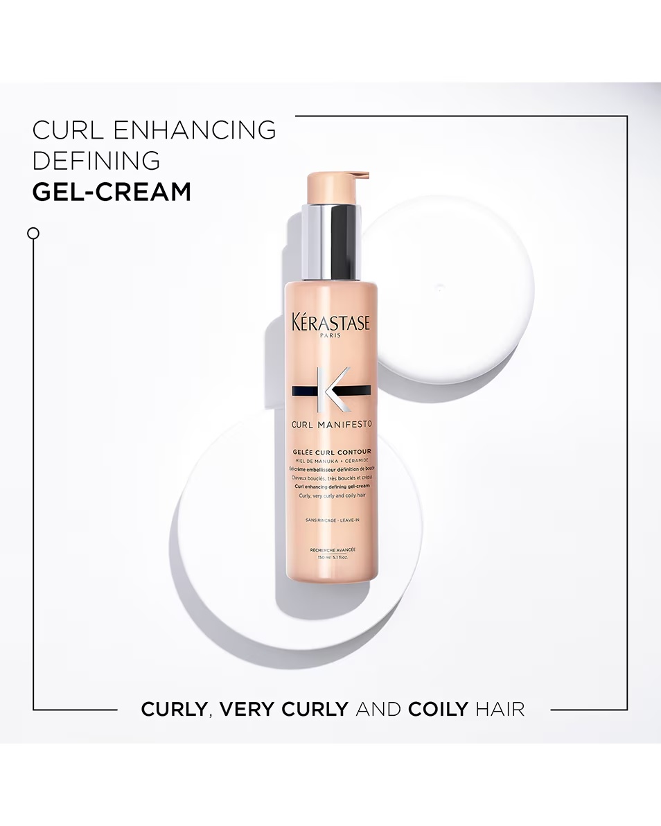 KÉRASTASE CURL MANIFESTO GELÉE CURL CONTOUR CURL DEFINING GEL-CREAM