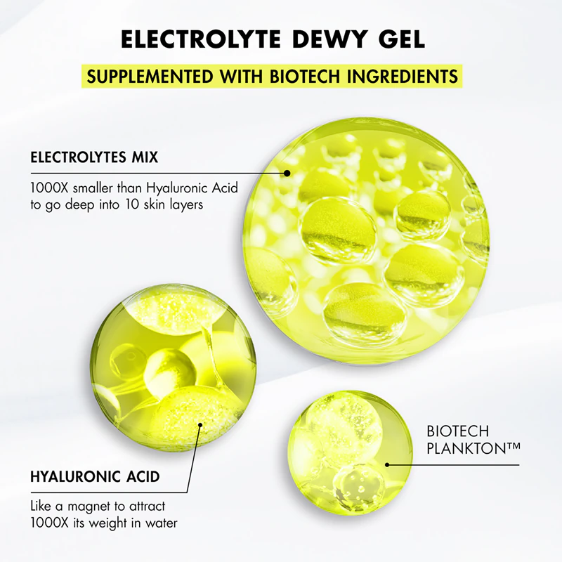 Gel facial Biotherm Aquasource+ Electrolyte Dewy Gel