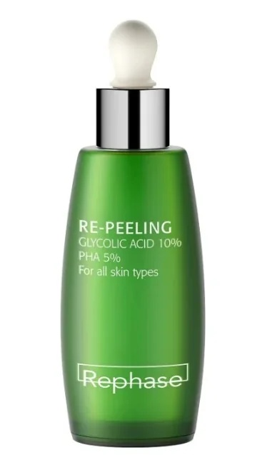 REPHASE Rephase Re-Peeling Glycolzuur 10% - Pha 5% 30 ml Voor alle huidtypen