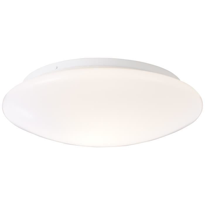 Applique murale extérieure - BRILLIANT - FARLY - Métal et plastique - Blanc - E27 - 1 x 20 W IP44