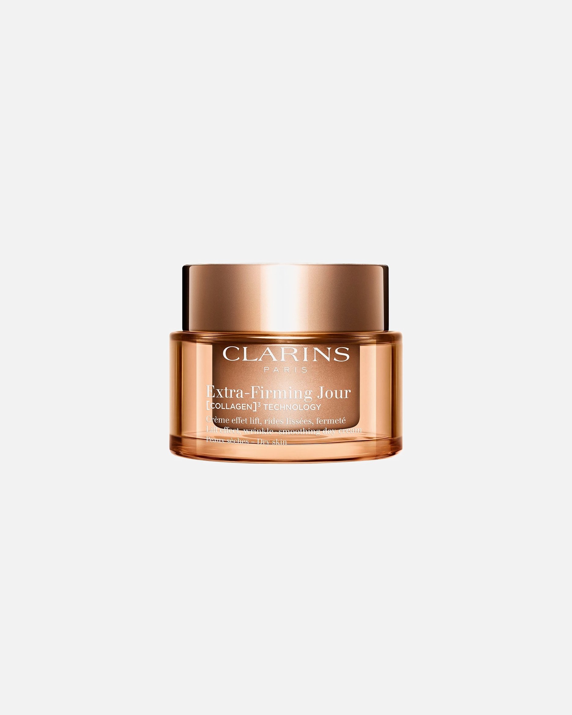 Clarins dnevna krema za ekstra učvršćivanje kože 40+ dana [KOLAGEN]³ TEHNOLOGIJA za suhu kožu – 50 ml – Pakovanje za ponovno punjenje