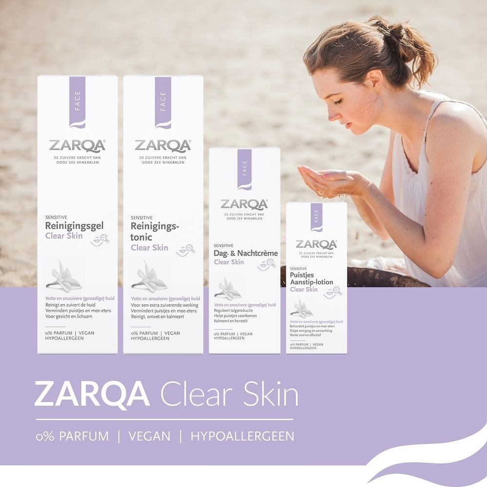 Pleťové tonikum ZARQA pre čistú pleť - 200 ml