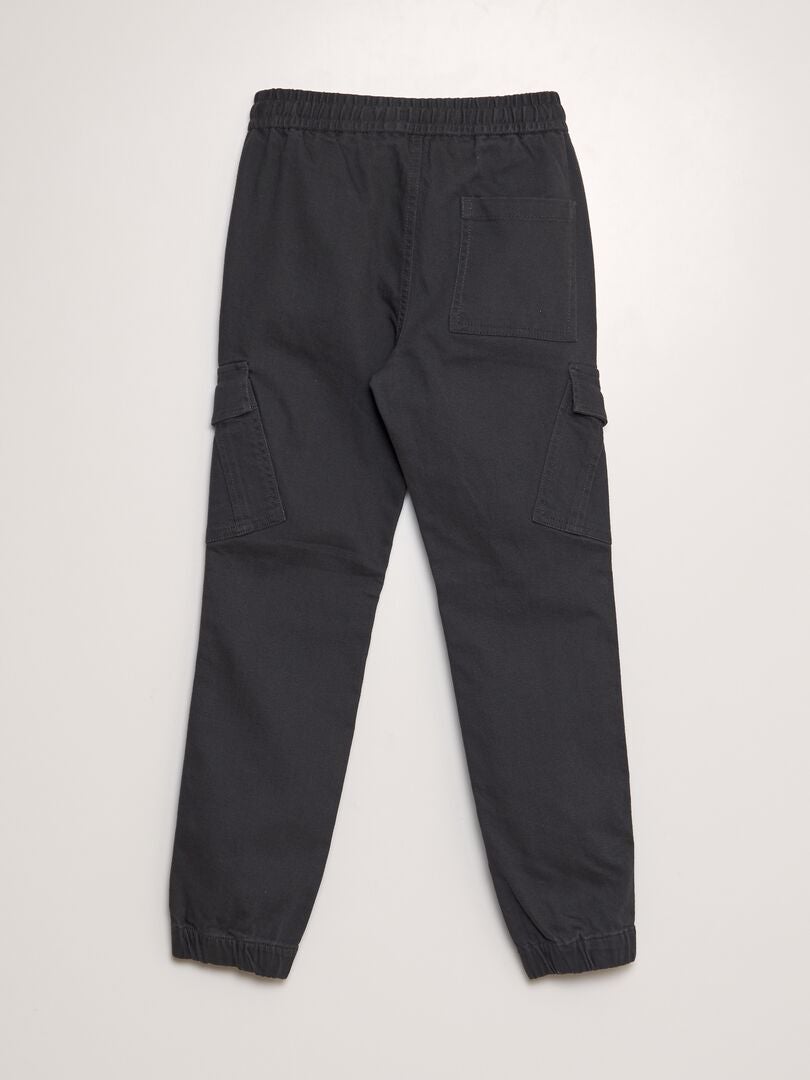 Calça de moletom com bolsos laterais - PRETA