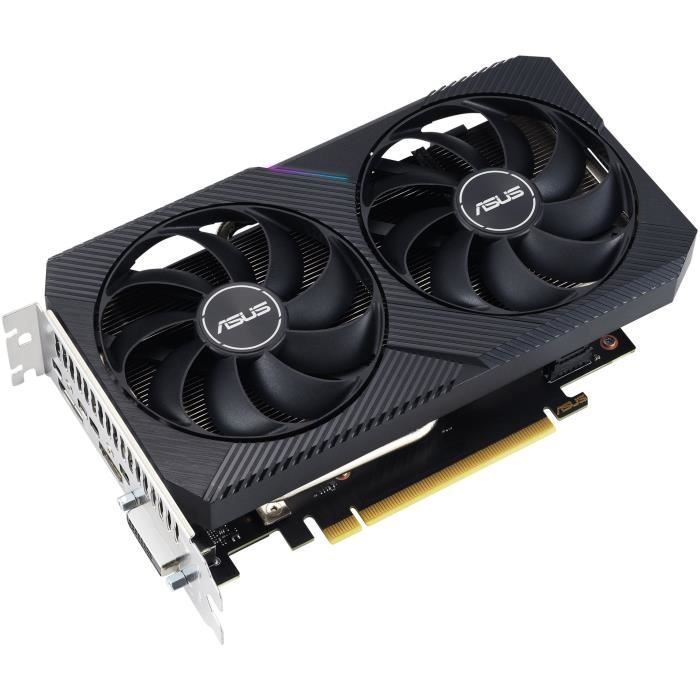 Scheda grafica - ASUS - Dual - RTX 3050 - 8 GB GDDR6 - PCI Express 4.0 - Risoluzione 7680x4320