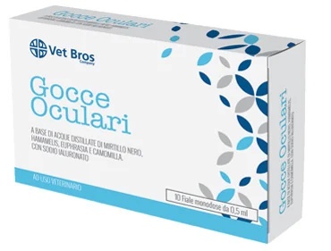 Solução Salina Oftálmica Estéril Vet Bros para Uso Veterinário - 10 Frascos