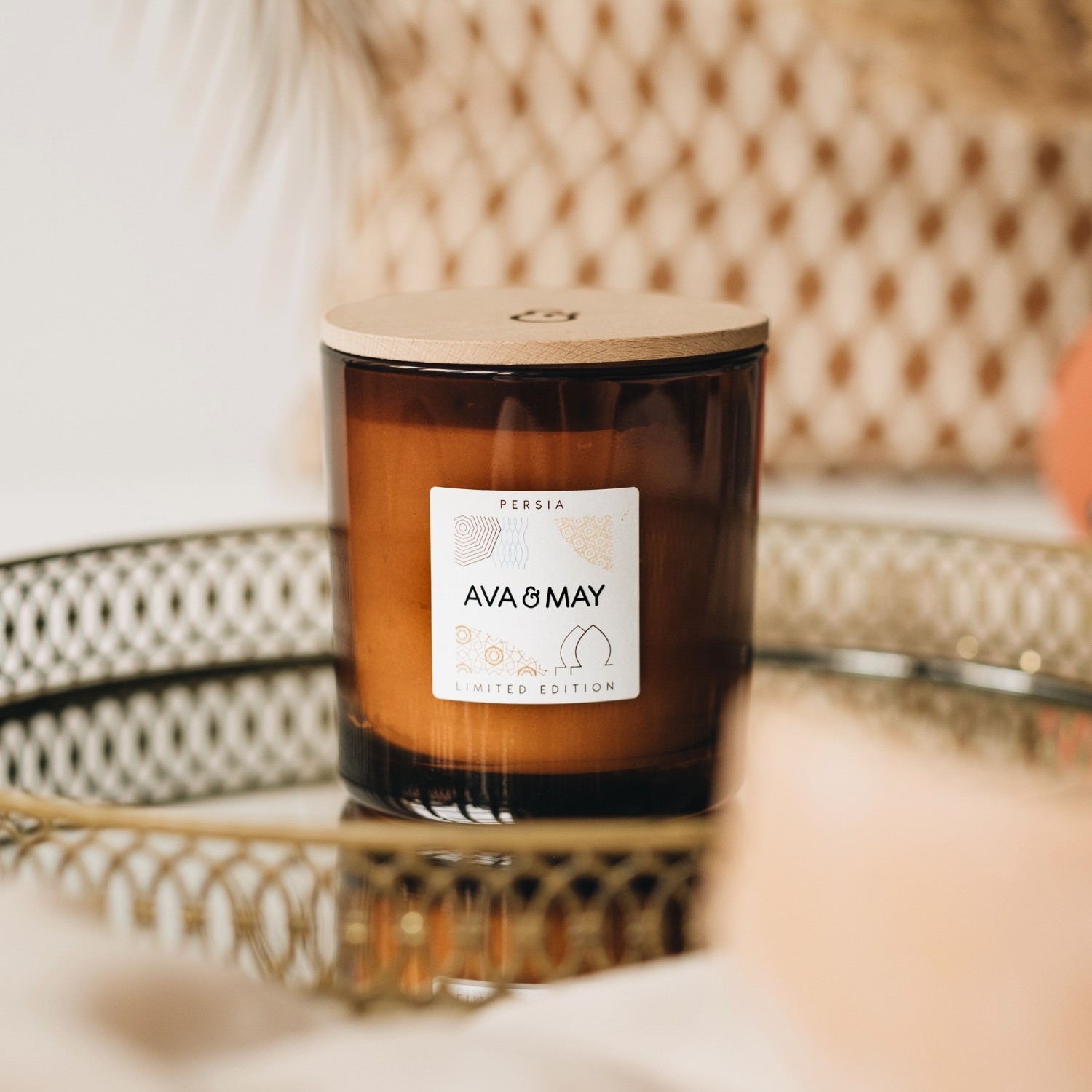 AVA & MAY Maxi bougie parfumée Norvège