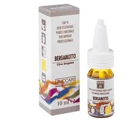 Huile essentielle de bergamote naturelle ZUCCARI 10 ml Aromathérapie et bien-être