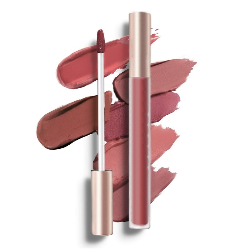 Gloss à lèvres multicolore en promotion, effet velours mat longue tenue, sans transfert, liquide, waterproof, TSLM1