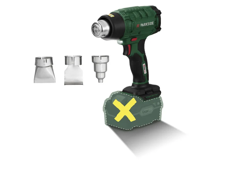 Termiczny PARKSIDE® PHLGA 20-Li C2 bez stripper, 20 V