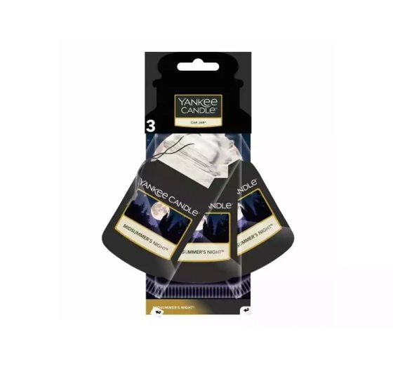 Yankee Candle Car Jar zapach do samochodu Midsummer's Night 3 szt