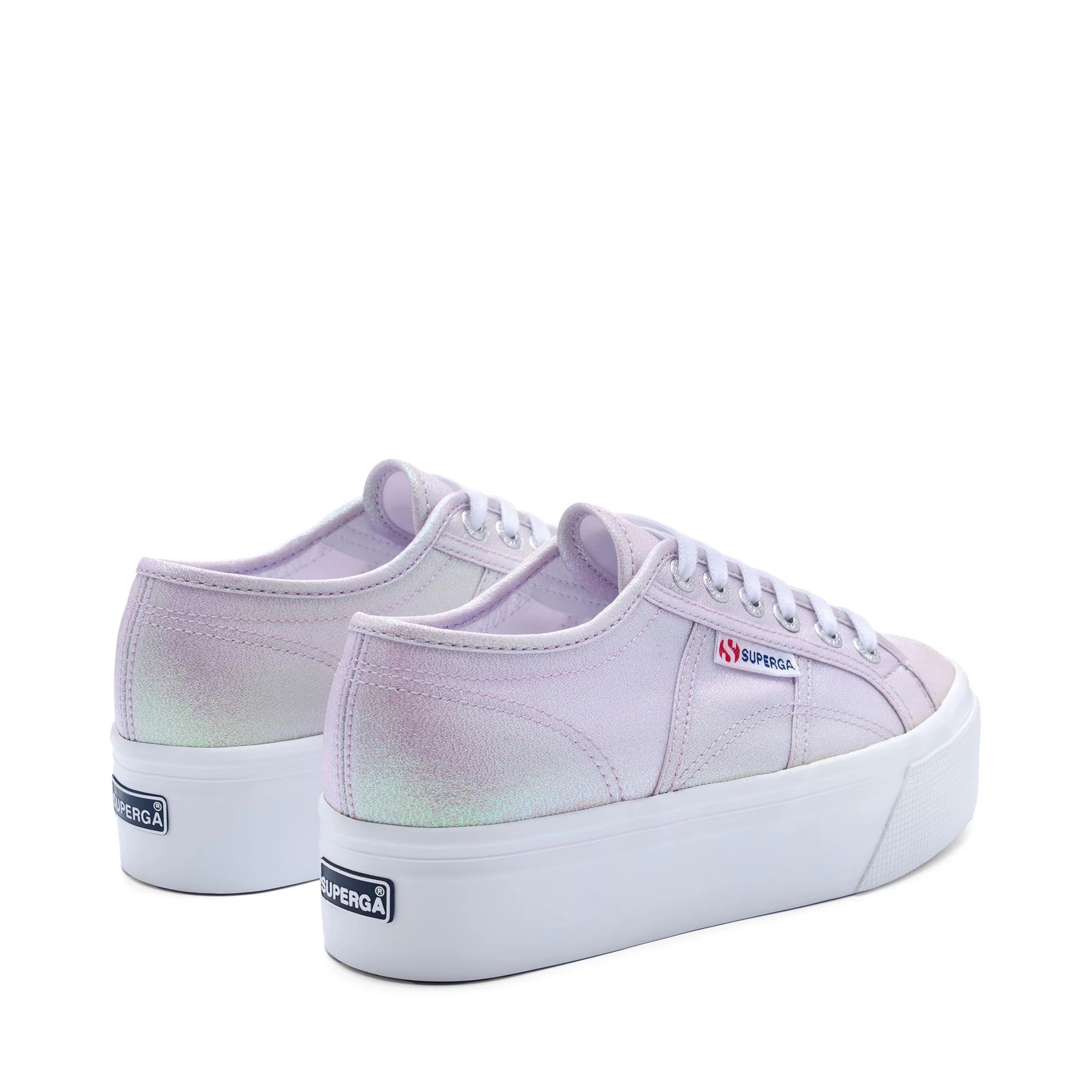 2790 PLATFORM LAME-PASTEL LILLA IRIDESCENT