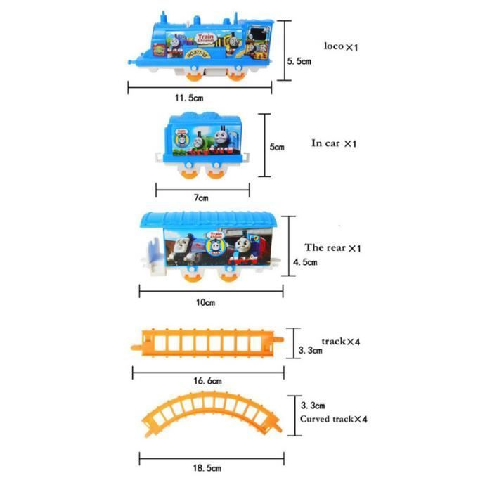 Circuit Thomas Train Électrique Jouets Éducatifs Cadeau Pour Enfants Jouet de Simulation Assortiment Bricolage