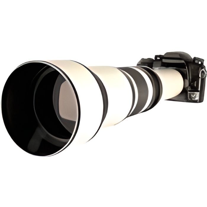 WALIMEX PRO 650-1300/8-16 Telezoom-Objektiv für Canon EF