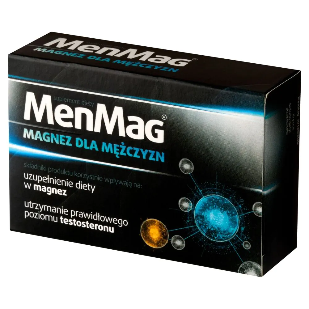 MenMag, Suplement diety z magnezem, Tabletki