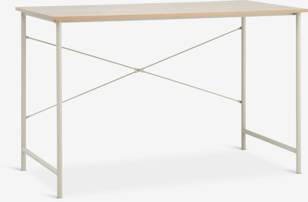 VANDBORG VANDBORG písací stôl 60x120 dub/béžová