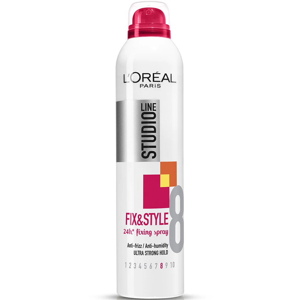 Studio Line Fix & Style hajlakk ultra erős tartású hajra 250 ml - L'Oréal Paris