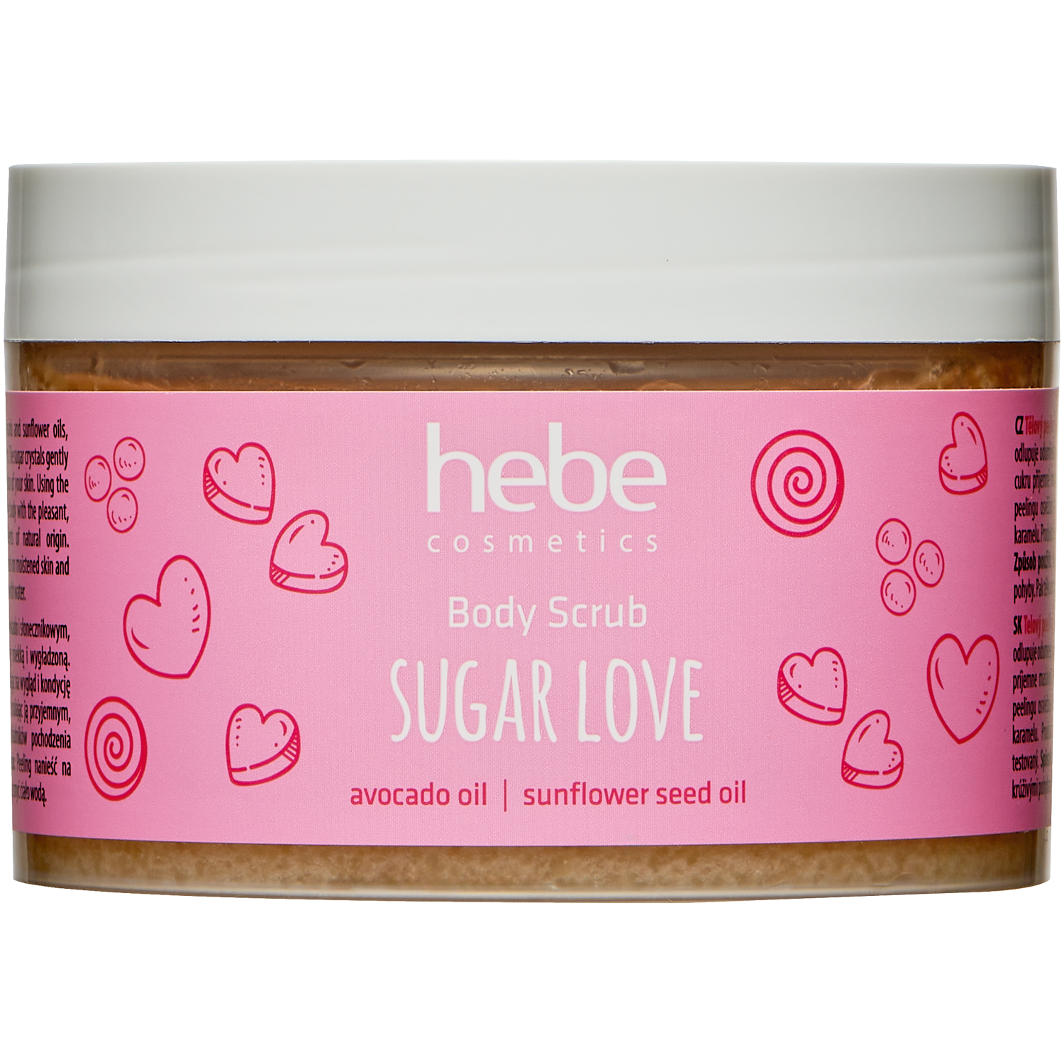 Piling za telo Hebe Cosmetics Sugar Love
