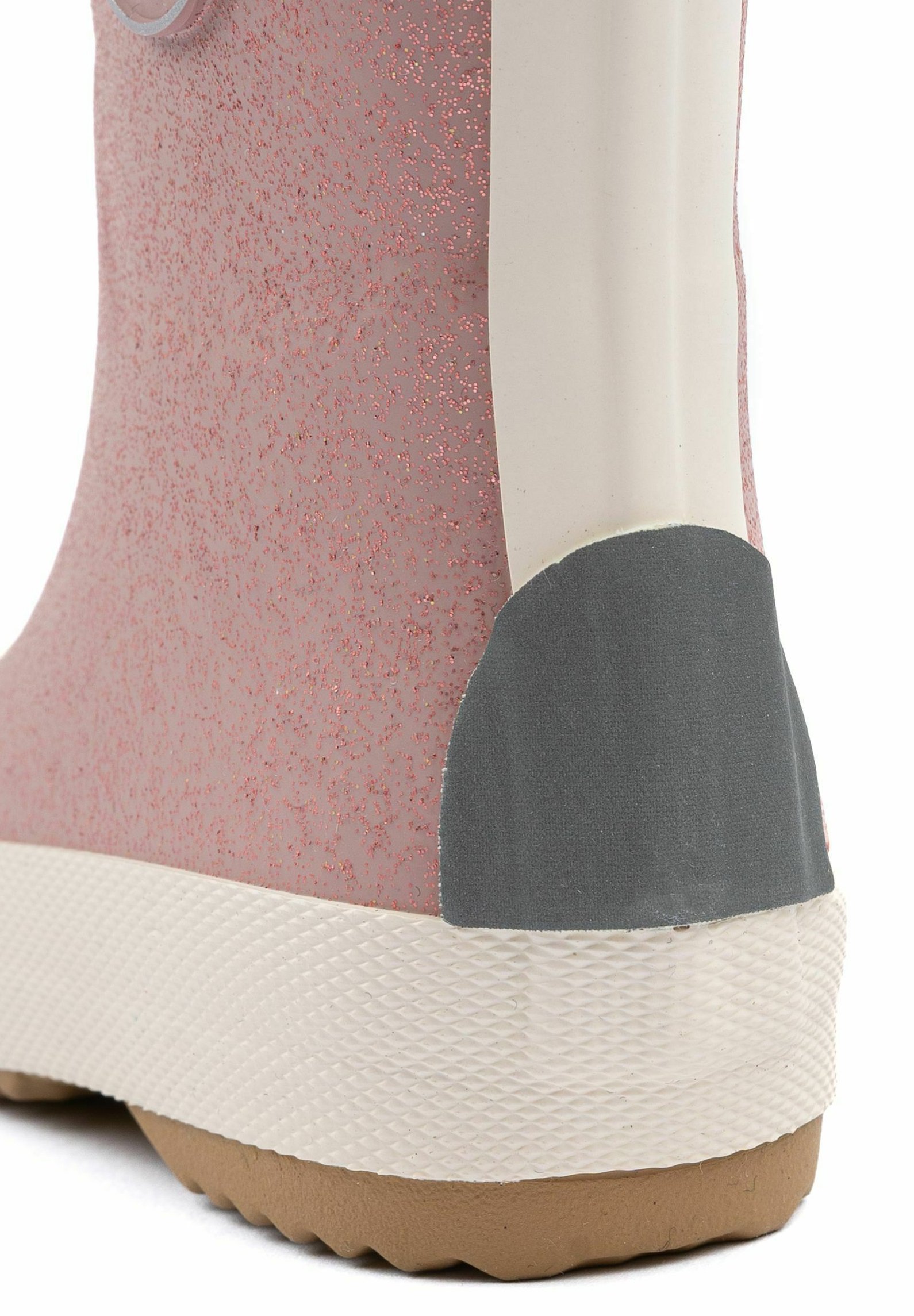 mikk-line GLITTER - Bottes en caoutchouc - woodrose