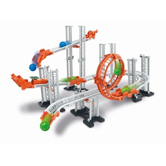 Clementoni - Action & Reaction - Startersæt - Kuglebane - 50 brikker