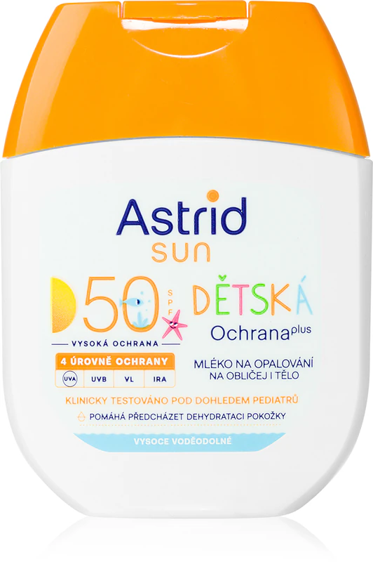 Astrid Sun opaľovací krém pre deti SPF 50