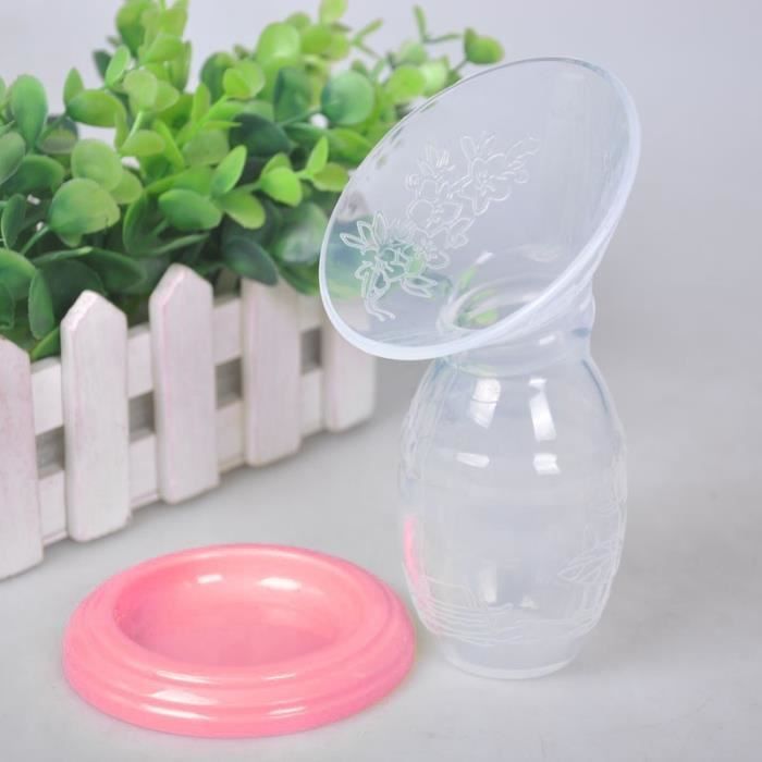 Silicone Manual Breastfeeding Breastfeeding Sucking Relief Breast Pump Breast Pump Baby Bottle Pink