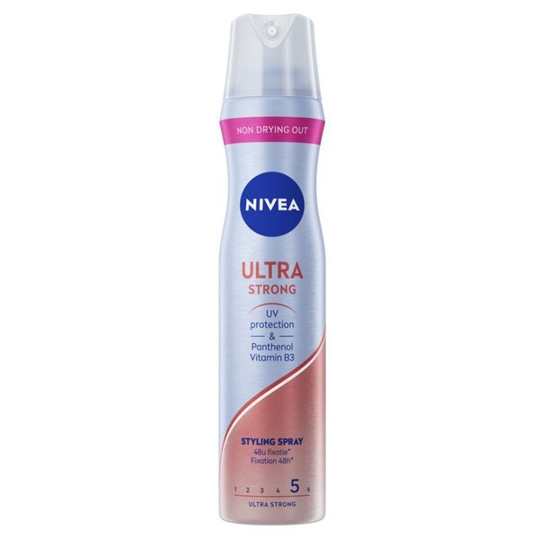 NIVEA Hold 5 Ultra Strong Styling lak na vlasy<br>250ml