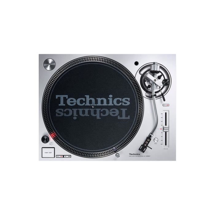 Platine Vinyle - TECHNICS - SL-1200 MK7 - Silver - Ajustement de pitch - 33/45 tours