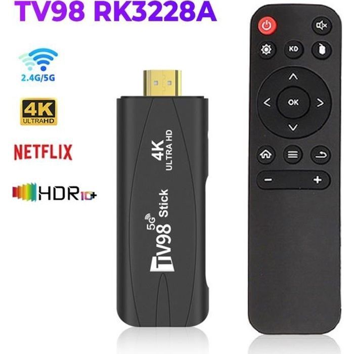 TV Box Stick - LPNOVE - Android 10 - 4K HDR - WiFi 6 - Bluetooth 5.0